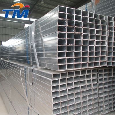 0.6mm Carbon Steel Galvanized Hollow Square Steel Pipe GB 4 Inch Square Tubing JIS G3466