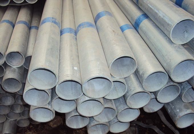 La tubería de acero galvanizada sumergida caliente el horario 40 de 2 pulgadas galvanizó el tubo suave 1 de la tubería de acero