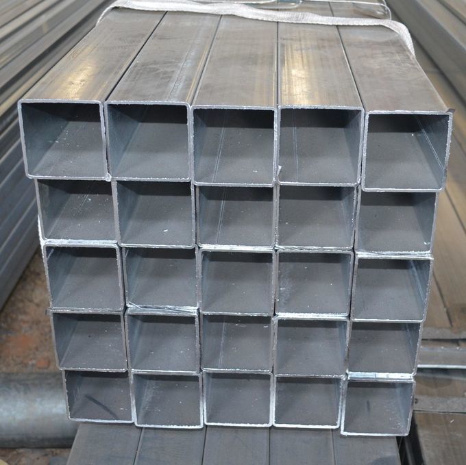 El fabricante 700*700 galvanizó la tubería de acero de acero rectangular del tubo del cuadrado para el invernadero 0